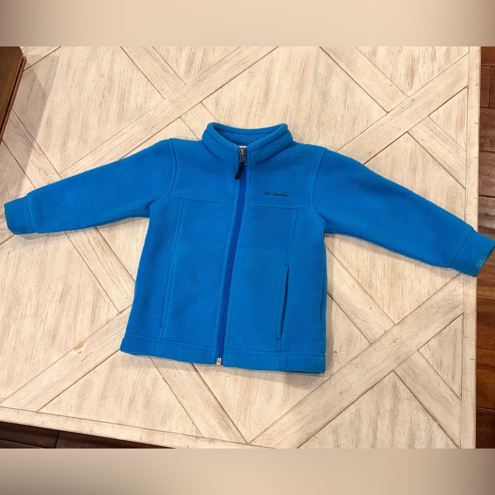 Columbia Vibrant Blue Fleece Jacket